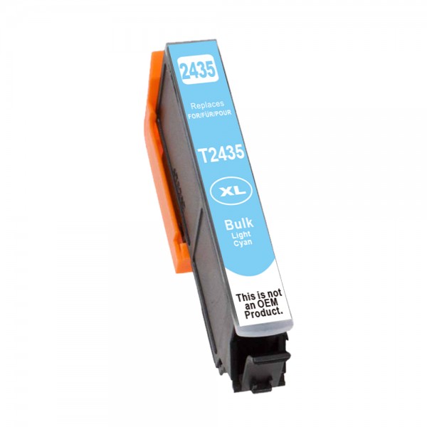 Kompatibel zu Epson 24 XL / C13T24354012 Tinte Light-Cyan (BULK)