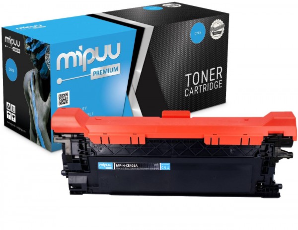 Mipuu Toner ersetzt HP CE401A / 507A Cyan