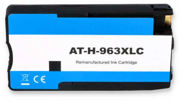 Kompatibel zu HP 963 XL / 3JA27AE Tinte Cyan