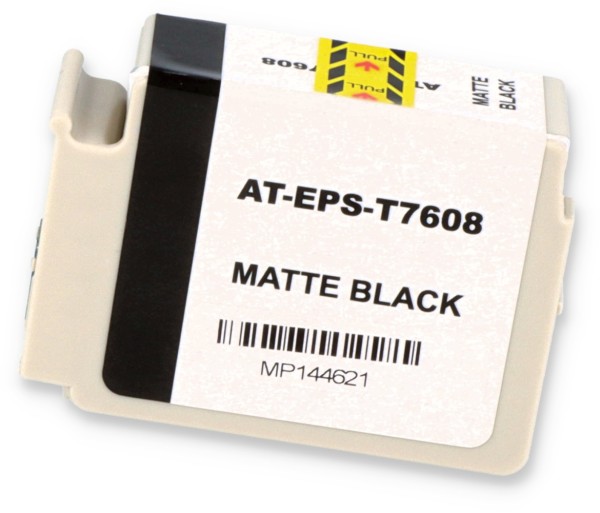 Kompatibel zu Epson T7608 / C13T76084010 Tinte Matt-Black