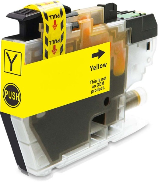 Compatible with Brother LC-3213 Y ink cartridge Yellow (BULK)