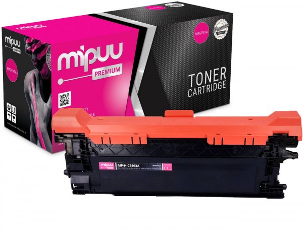Mipuu Toner ersetzt HP CE403A / 507A Magenta