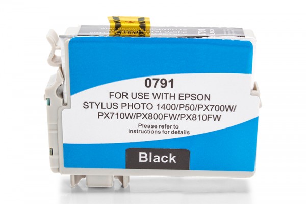 Compatible with Epson T0791 / C13T07914010 ink cartridge Black