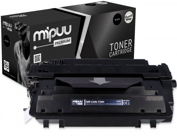 Mipuu Toner ersetzt Canon 724H / 3482B002 Black