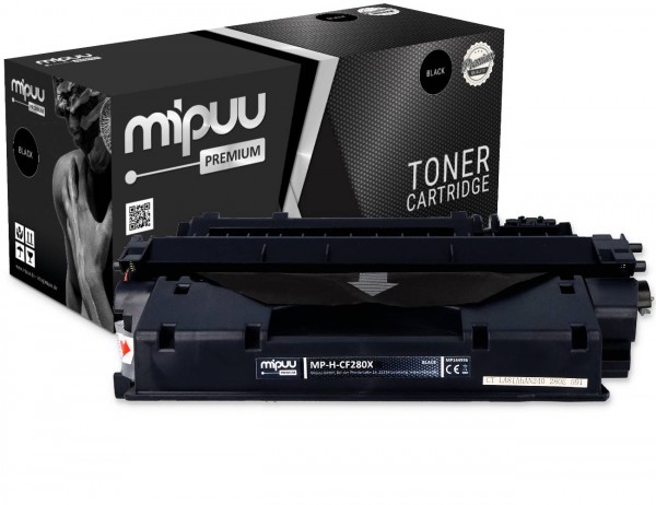 Mipuu Toner ersetzt HP CF280X / 80X Black