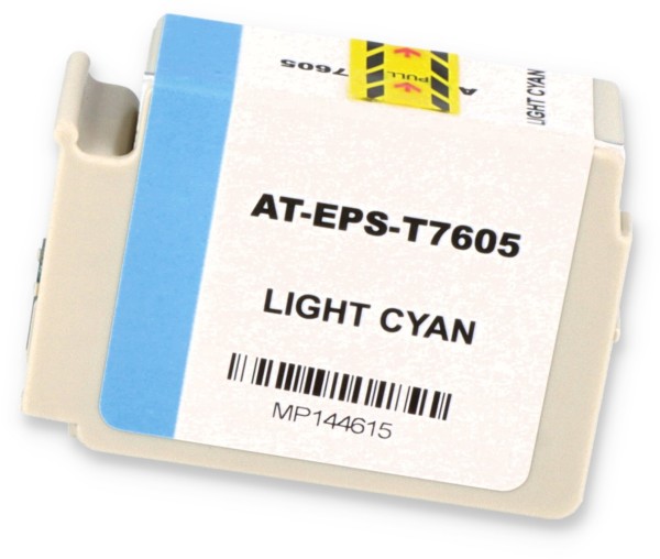 Kompatibel zu Epson T7605 / C13T76054010 Tinte Light Cyan