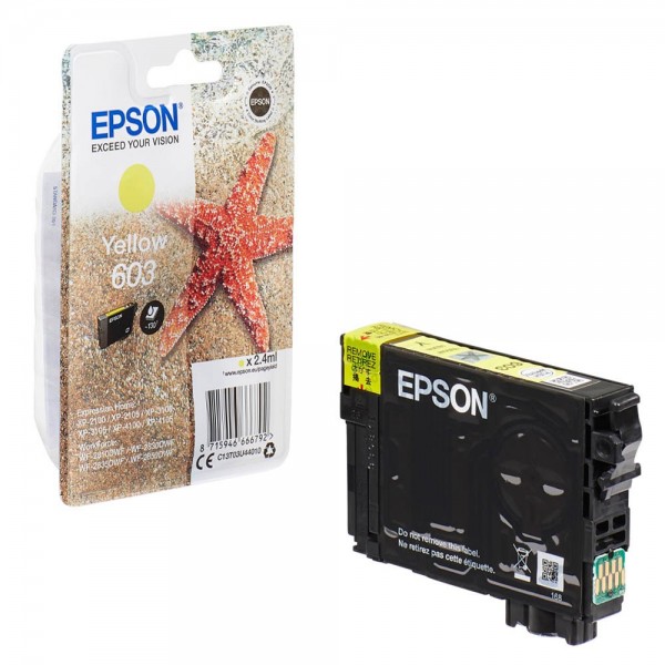 Epson 603 / C13T03U44010 Tinte Yellow