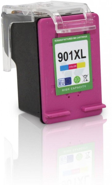 Compatible with HP 901 XL / CC656AE ink cartridge Color (EU)