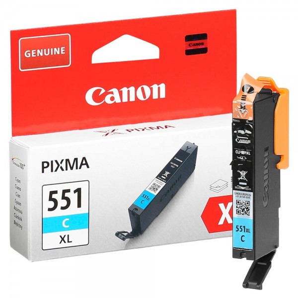 Canon CLI-551 XL / 6444B001 Tinte Cyan