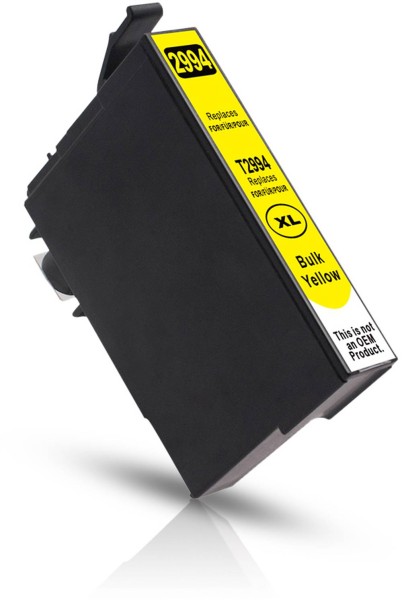 Compatible with Epson 29 XL / C13T29944012 ink cartridge Yellow (BULK)