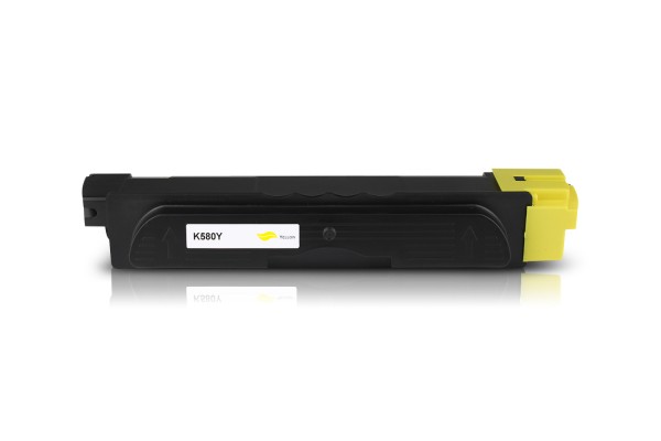 Compatible with Kyocera TK-580Y / 1T02KTANL0 Toner Yellow