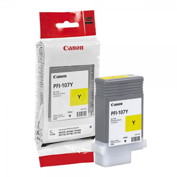 Canon PFI-107Y / 6708B001 ink cartridge Yellow
