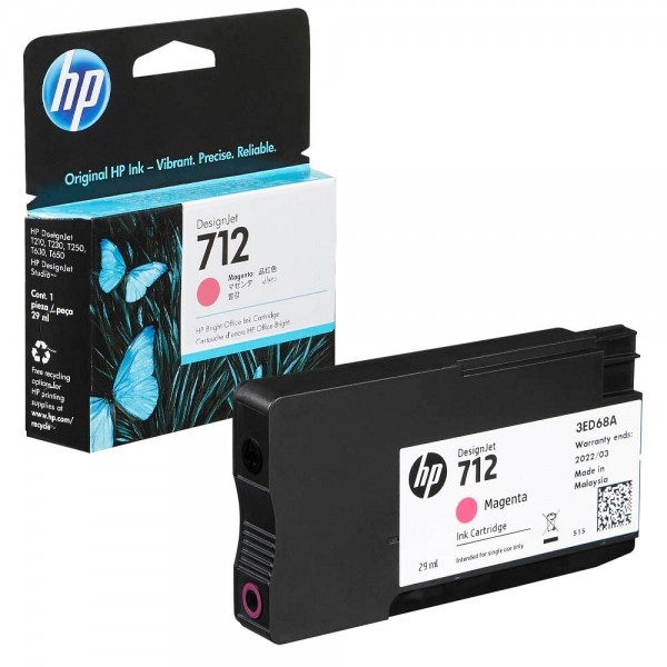 HP 712 / 3ED68A ink cartridge Magenta