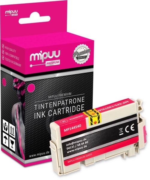 Mipuu ink cartridge replaces Epson 407 XL / C13T07U340 Magenta