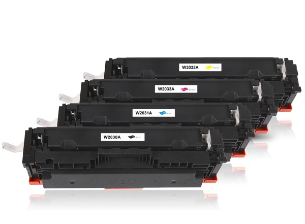 Rebuild for HP W2030A W2031A W2032A W2033A / 415A Toner Multipack CMYK (4 Set) (with chip)