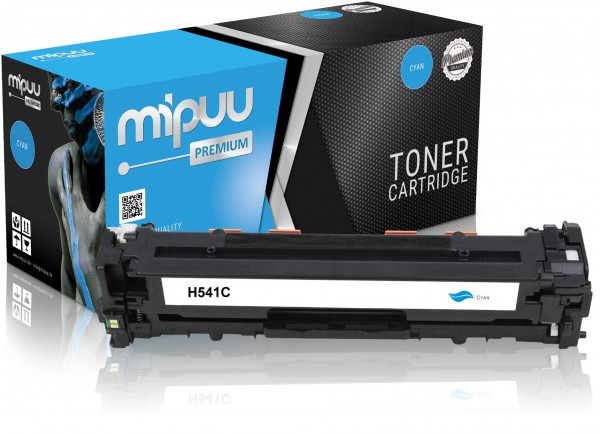Mipuu Toner replaces HP CB541A / 125A Cyan