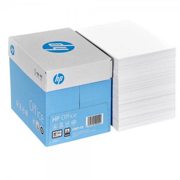 HP Office CHP113 Kopierpapier DIN-A4 (80g/qm) Weiß Maxi-Box 2500 Blatt