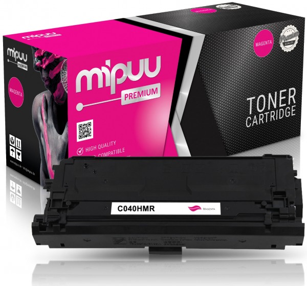 Mipuu Toner ersetzt Canon 040H / 0457C001 Magenta